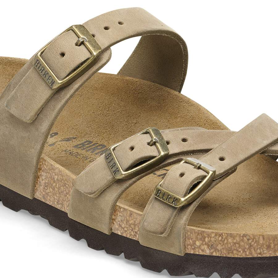 Franca Natural Leather Oiled - Tobacco Brown