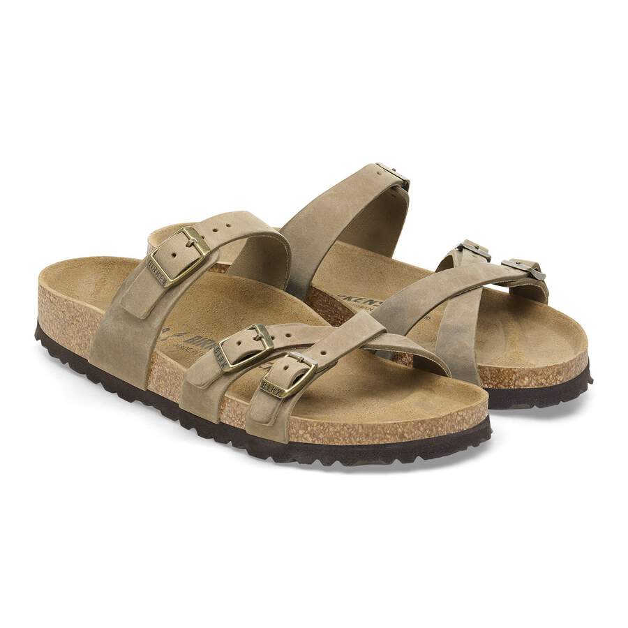 Franca Natural Leather Oiled - Tobacco Brown