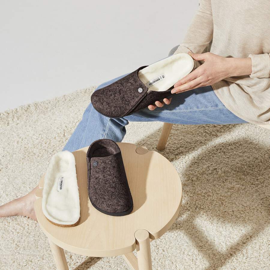 Zermatt Shearling Felt - Mocha
