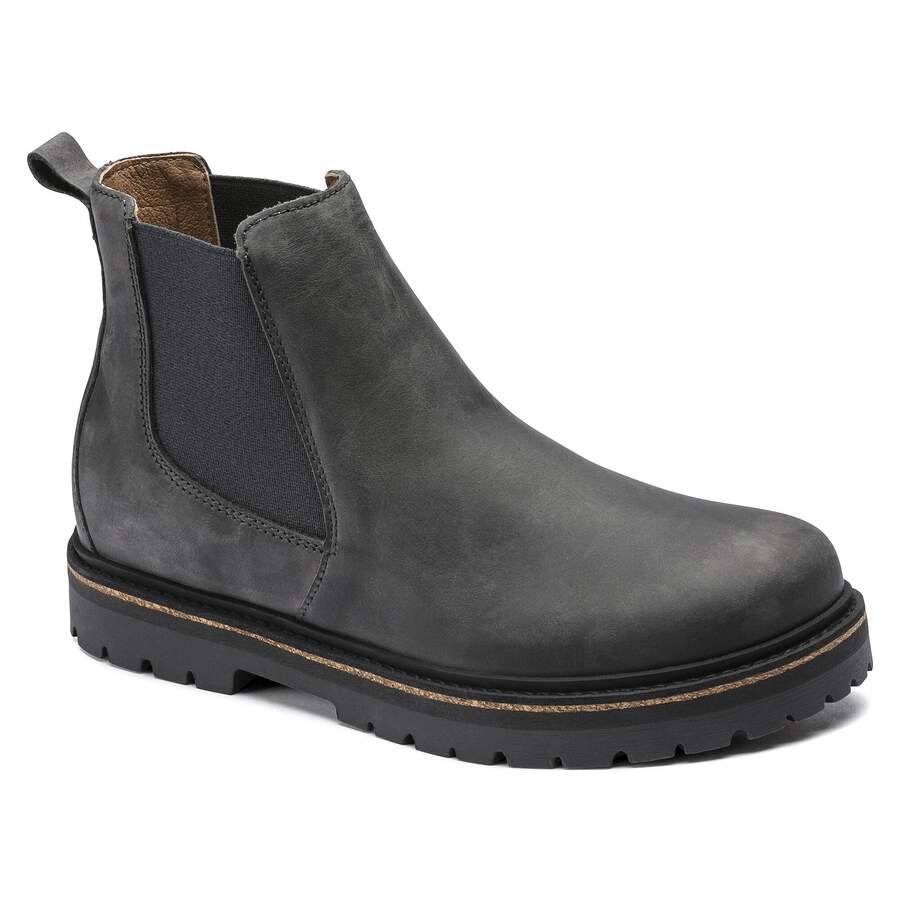 Stalon Nubuck Leather - Graphite