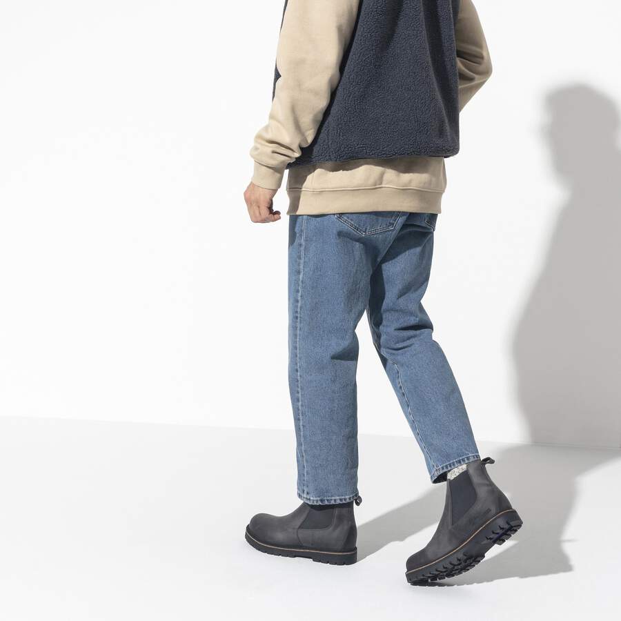 Stalon Nubuck Leather - Graphite