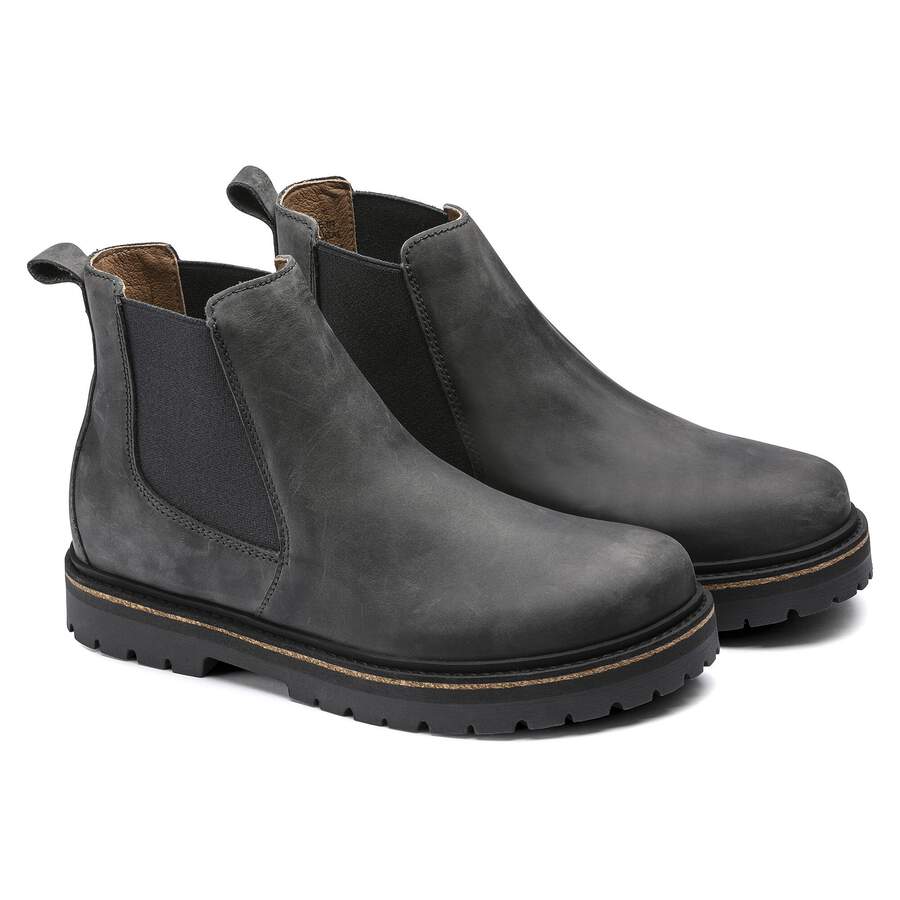 Stalon Nubuck Leather - Graphite