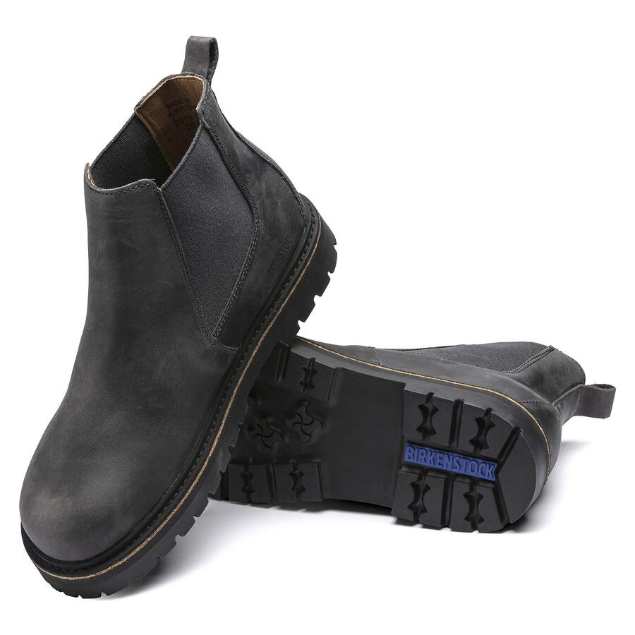 Stalon Nubuck Leather - Graphite