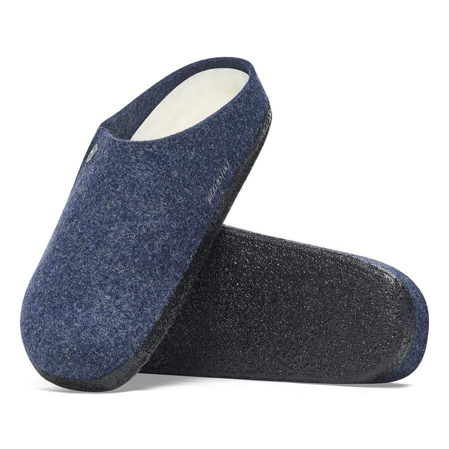 Zermatt Shearling Felt - Dark Blue