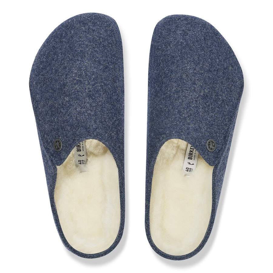 Zermatt Shearling Felt - Dark Blue