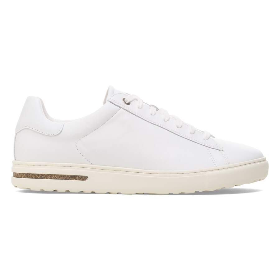 Bend Low Natural Leather - White