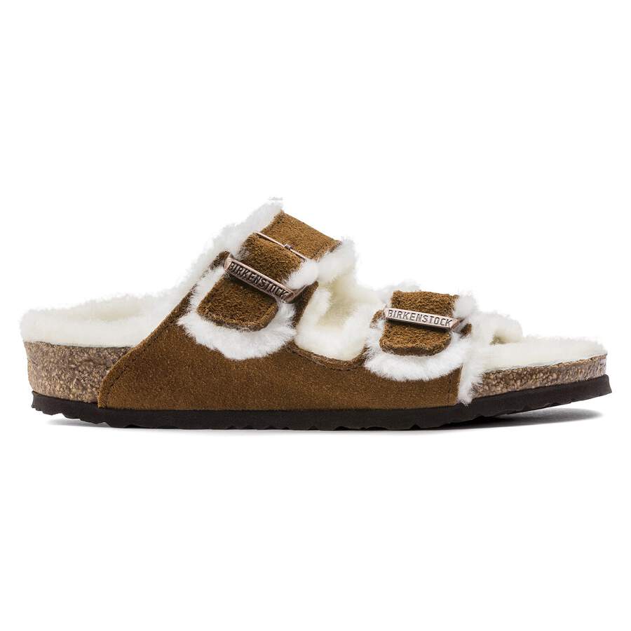 Arizona Shearling Kids Suede Leather - Mink