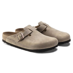 Boston Soft Footbed Natural Leather Oiled - Tobacco Brown