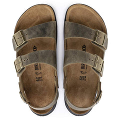 Milano Crosstown Men Waxy Leather - Faded Khaki