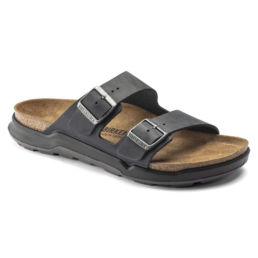 Arizona Crosstown Men Waxy Leather - Black