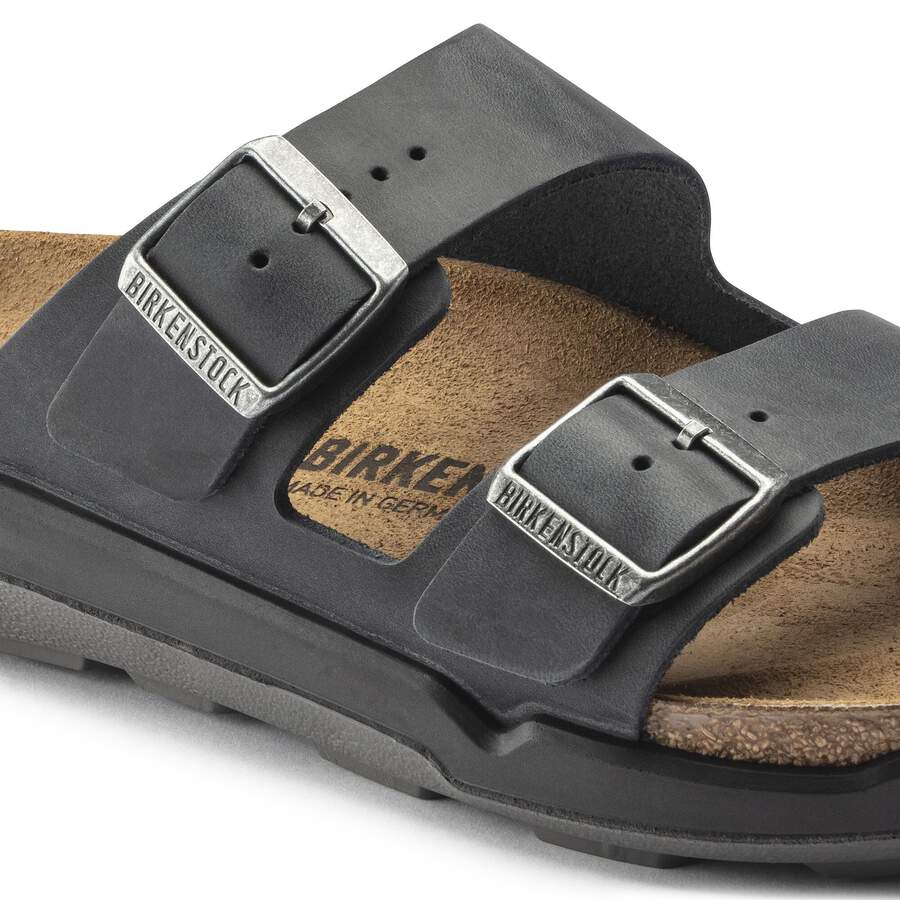 Arizona Crosstown Men Waxy Leather - Black