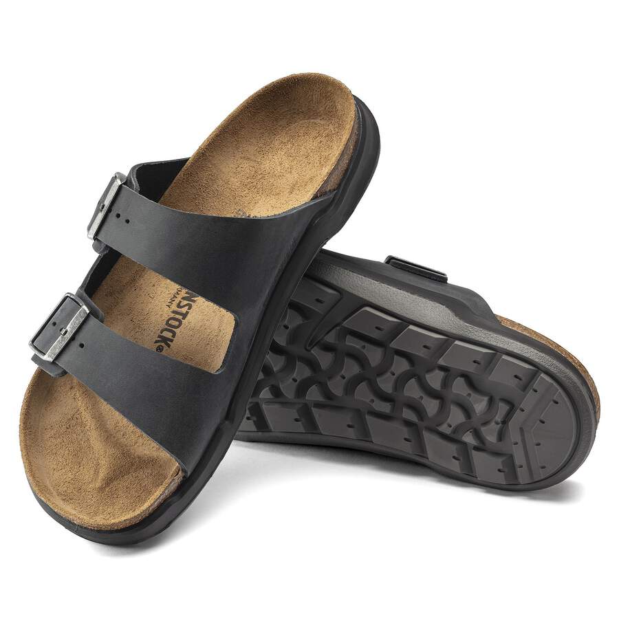 Arizona Crosstown Men Waxy Leather - Black