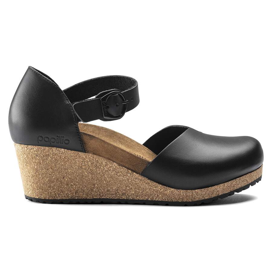 Mary Natural Leather - Black