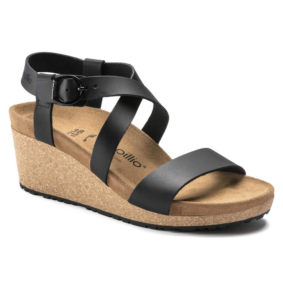 Sibyl Natural Leather - Black