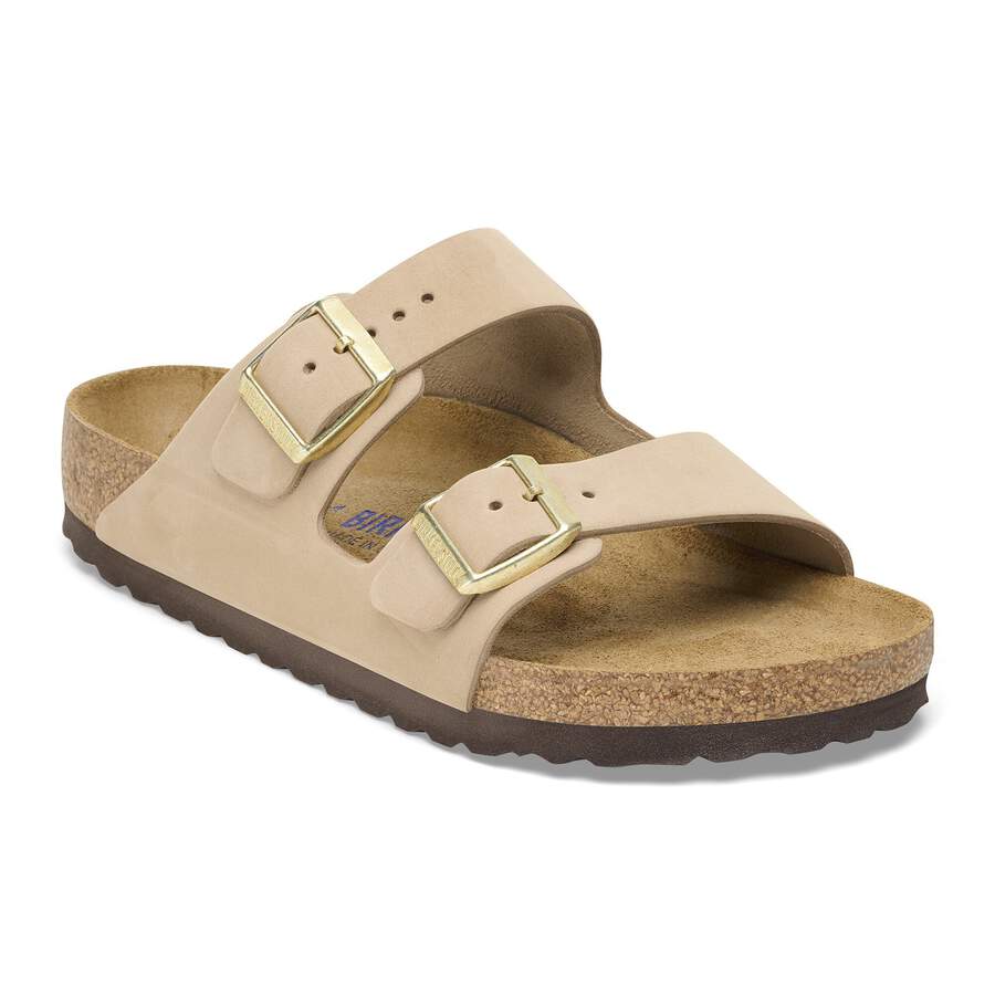 Arizona Soft Footbed Nubuck Leather - Sandcastle