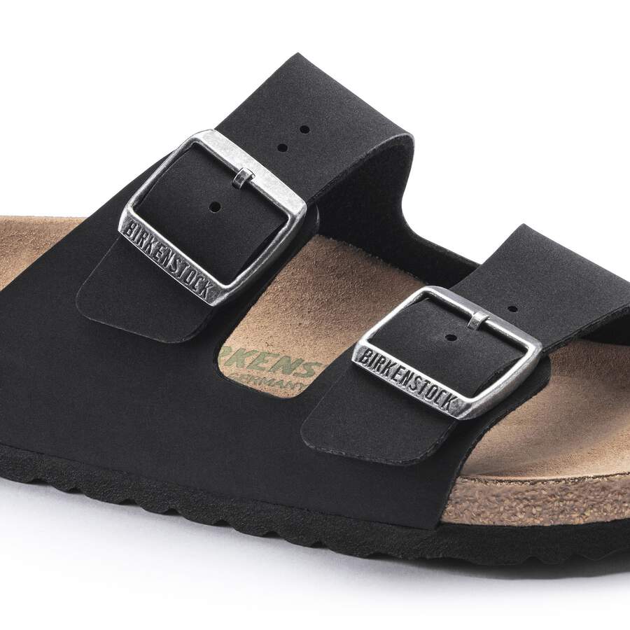 Arizona Vegan Birko-Flor Nubuck - Black