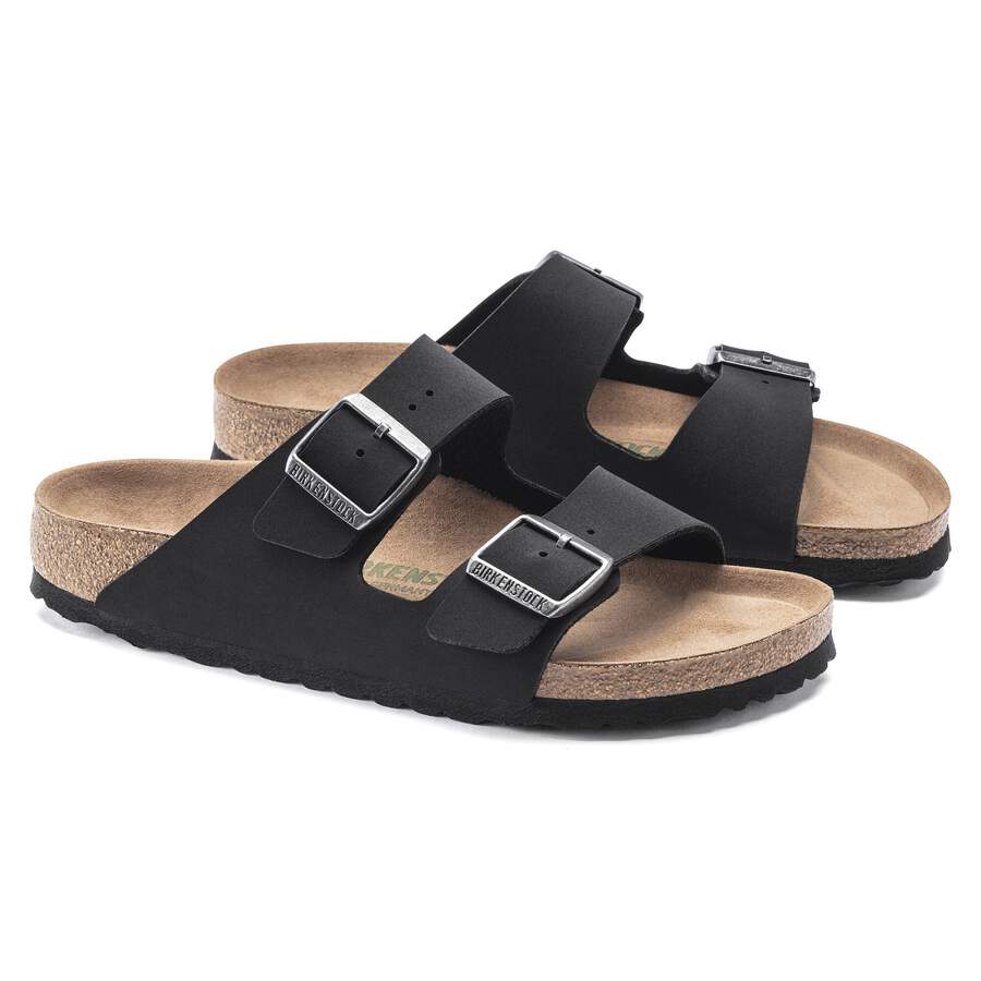 Arizona Vegan Birko-Flor Nubuck - Black