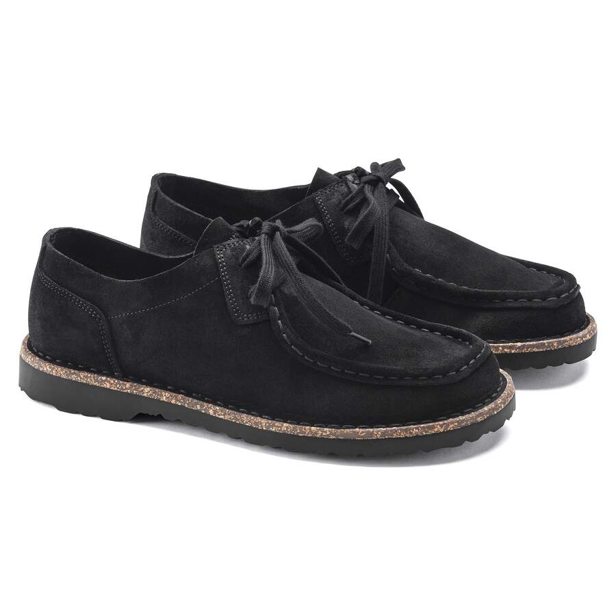 Pasadena III Suede Leather - Black
