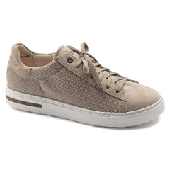 Bend Low Natural Leather/Textile - Sandcastle