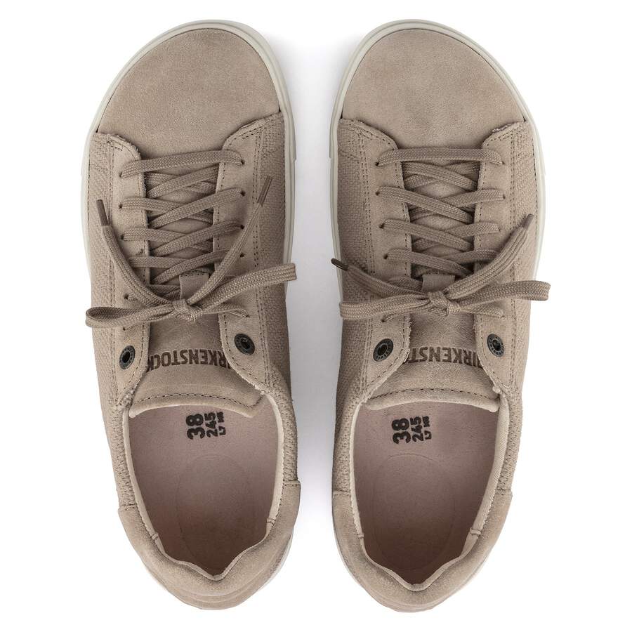 Bend Low Natural Leather/Textile - Sandcastle
