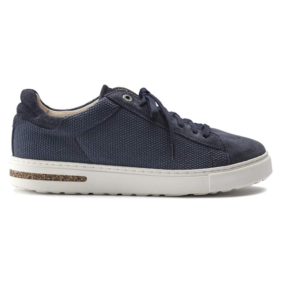Bend Low Natural Leather/Textile - Midnight Blue