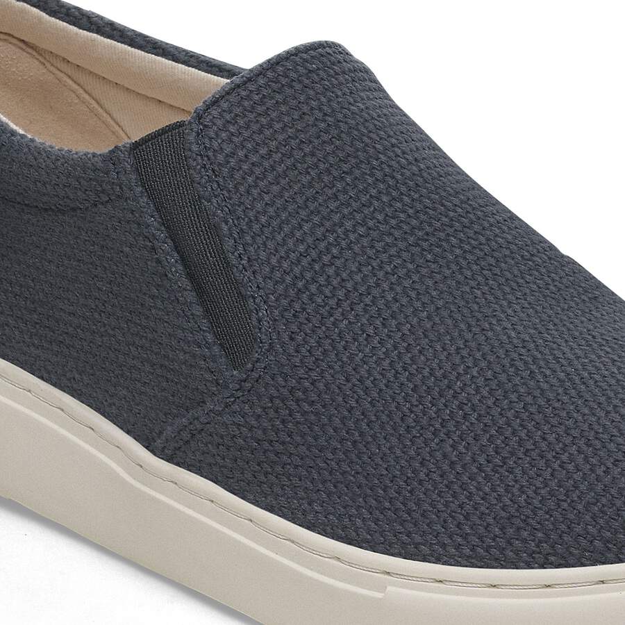 Oswego Natural Leather/Textile - Midnight Blue