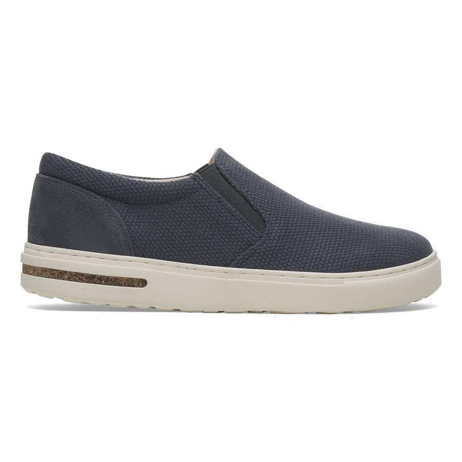 Oswego Natural Leather/Textile - Midnight Blue