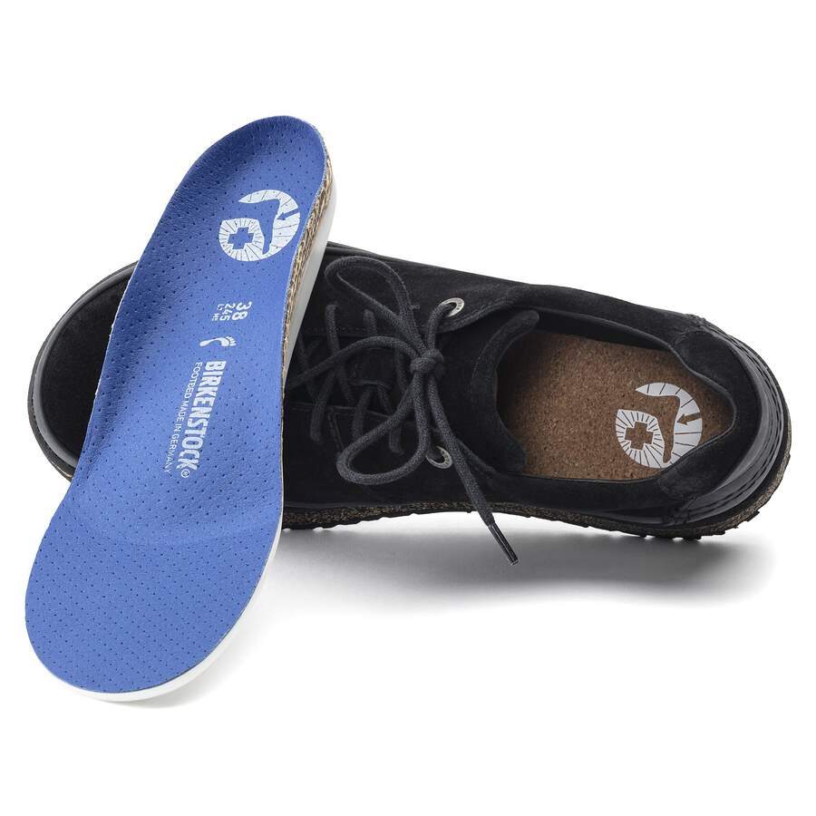 Honnef Low Suede Leather - Black