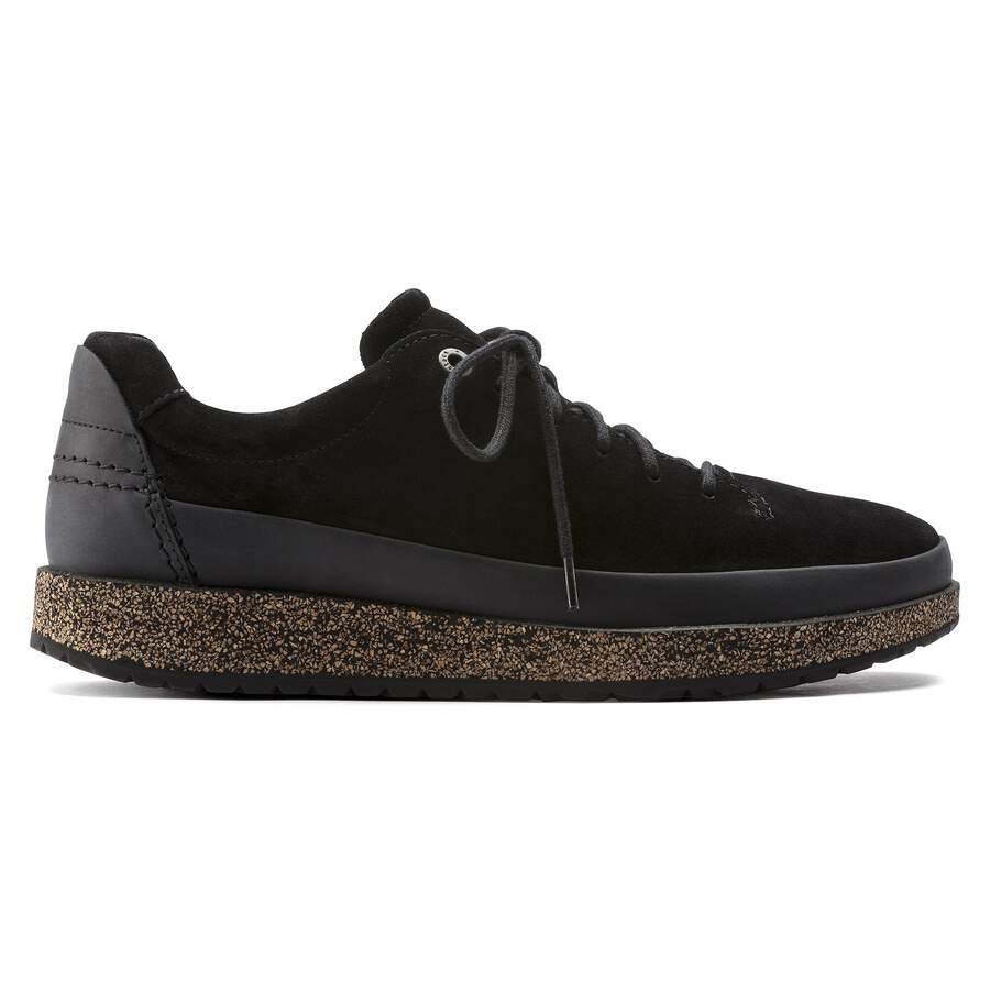 Honnef Low Suede Leather - Black