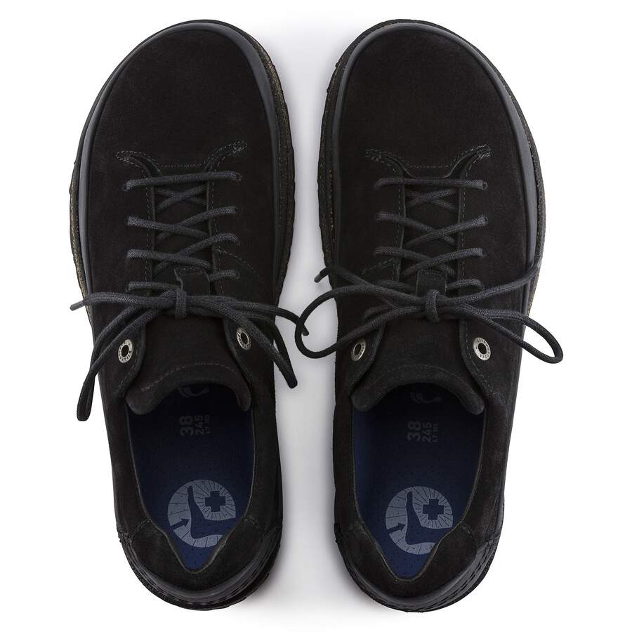 Honnef Low Suede Leather - Black