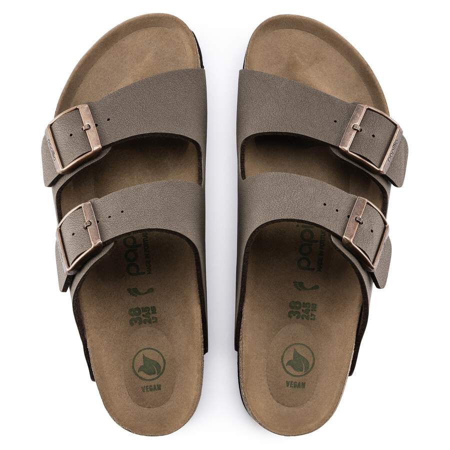 Arizona Platform Vegan Birko-Flor Nubuck - Mocha