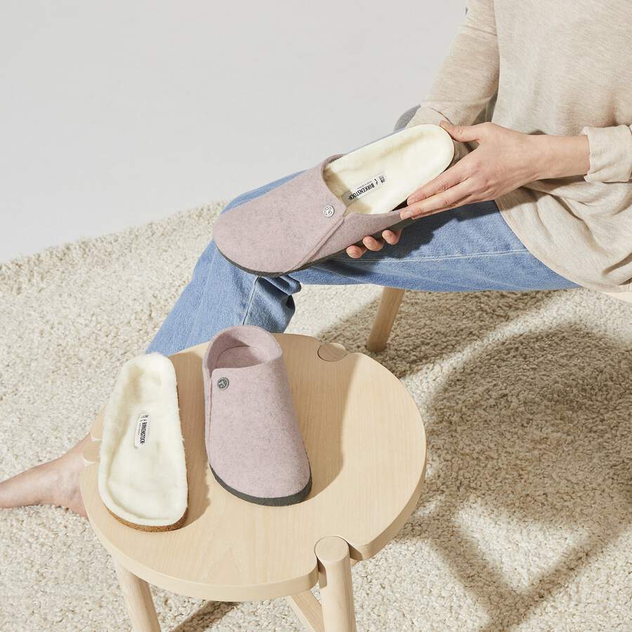 Zermatt Shearling Felt - Soft Pink