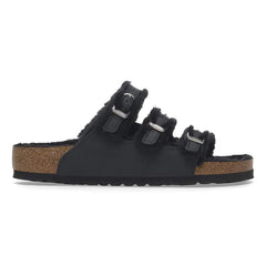 Florida Fresh Shearling Natural Leather Oiled - Black