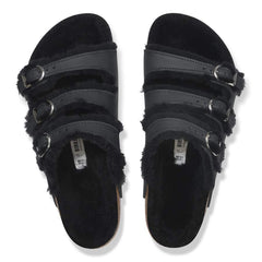 Florida Fresh Shearling Natural Leather Oiled - Black