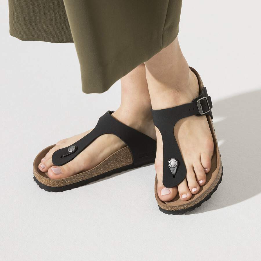 Gizeh Vegan  Birko-Flor Nubuck - Black