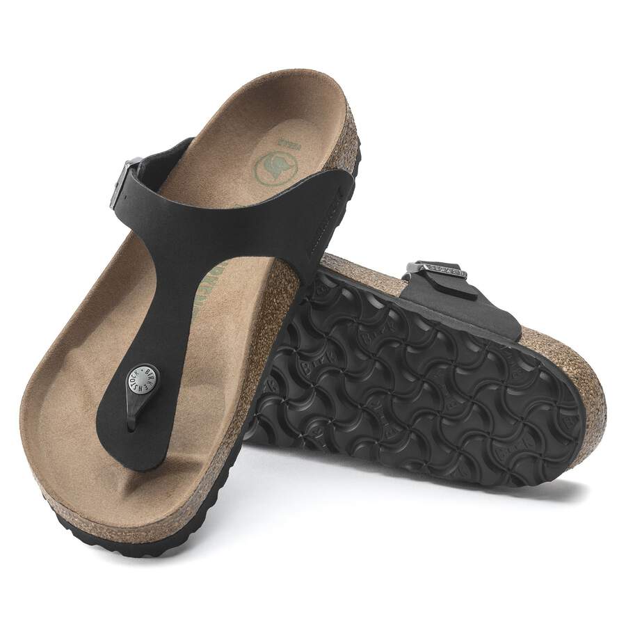 Gizeh Vegan  Birko-Flor Nubuck - Black
