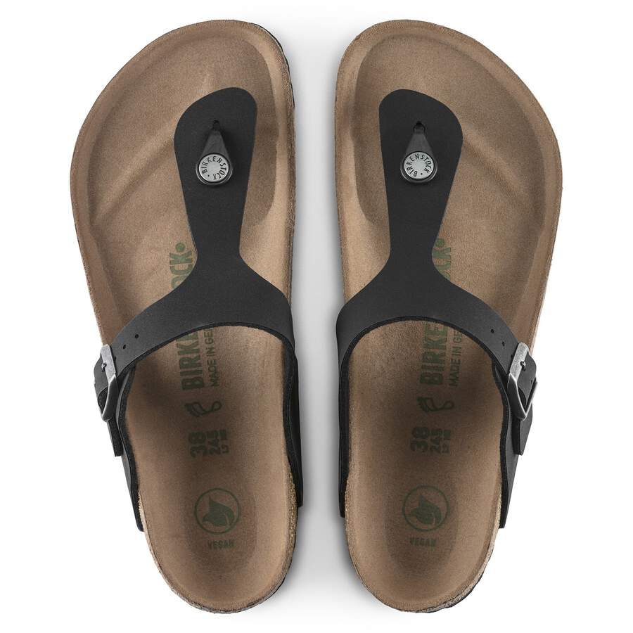 Gizeh Vegan  Birko-Flor Nubuck - Black