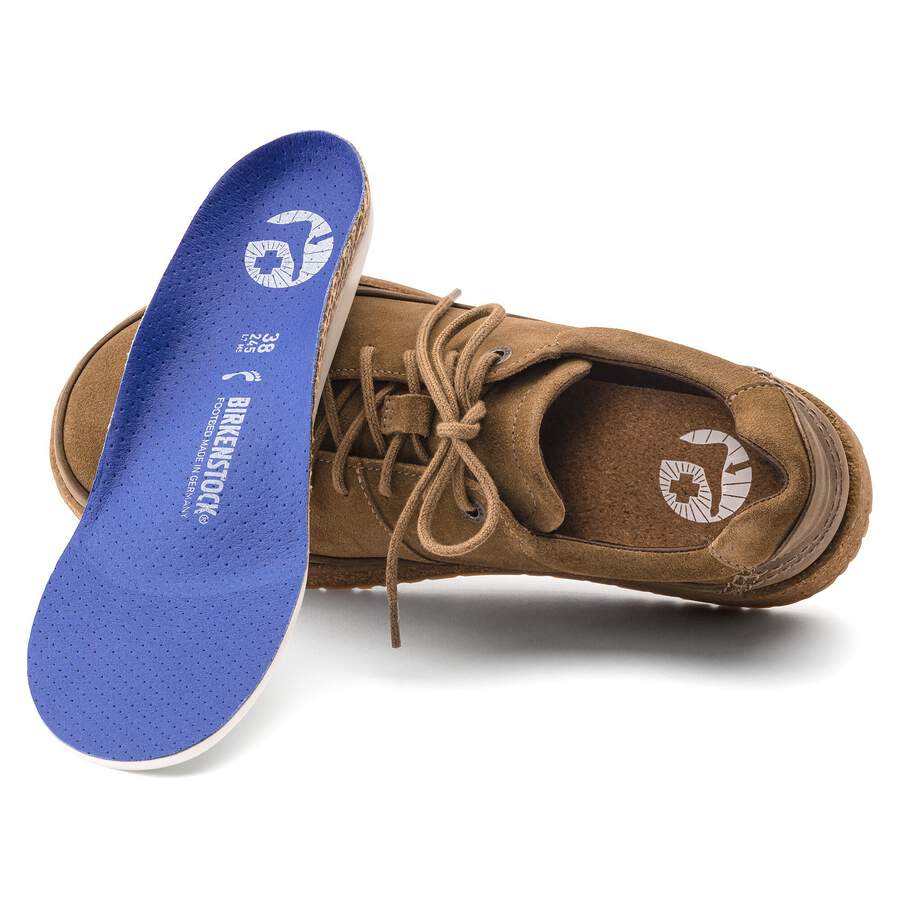Honnef Low Suede Leather - Dark Tea