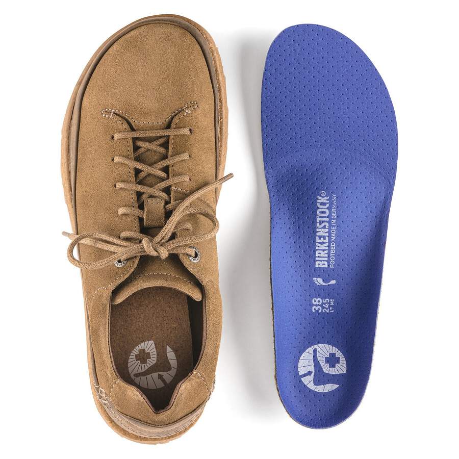 Honnef Low Suede Leather - Dark Tea