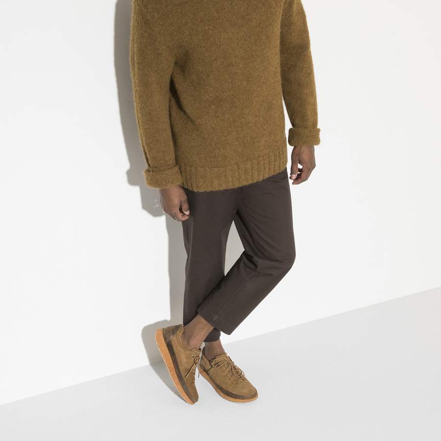 Honnef Low Suede Leather - Dark Tea