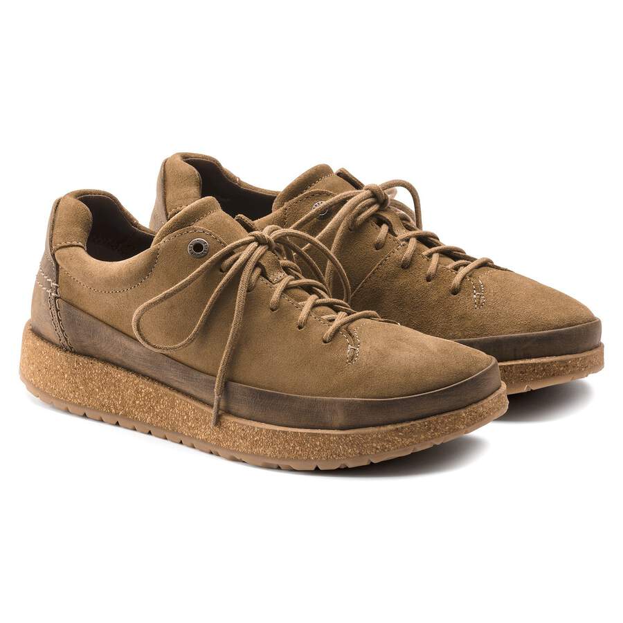 Honnef Low Suede Leather - Dark Tea