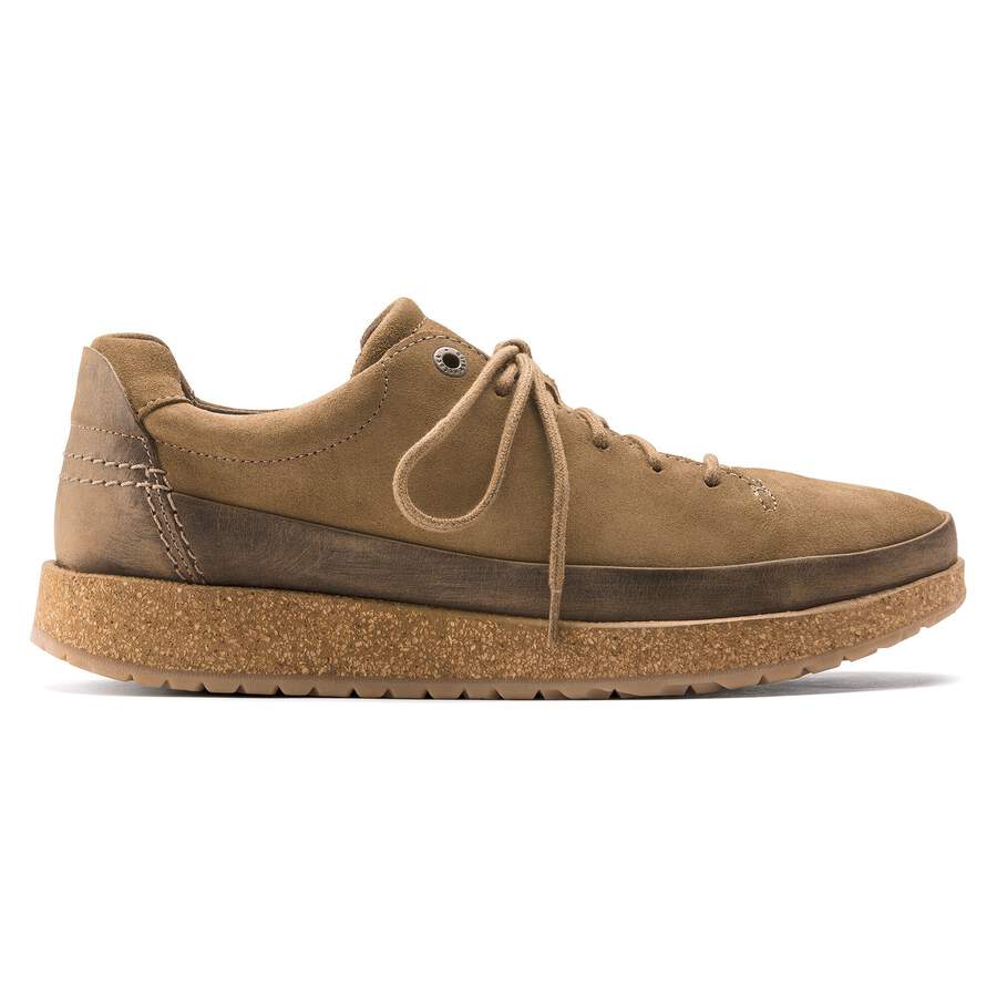 Honnef Low Suede Leather - Dark Tea