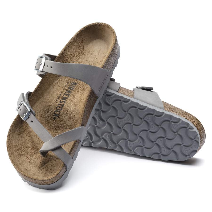 Mayari Nubuck Leather - Dove Gray