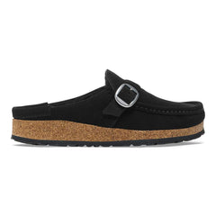 Buckley Shearling Suede Leather - Black