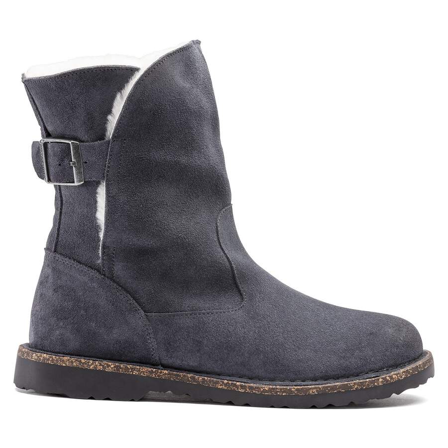 Uppsala Shearling Suede Leather - Graphite