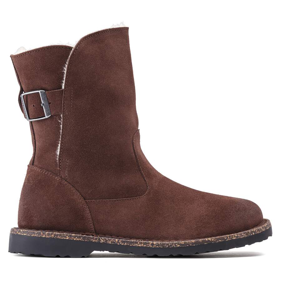 Uppsala Shearling Suede Leather - Espresso