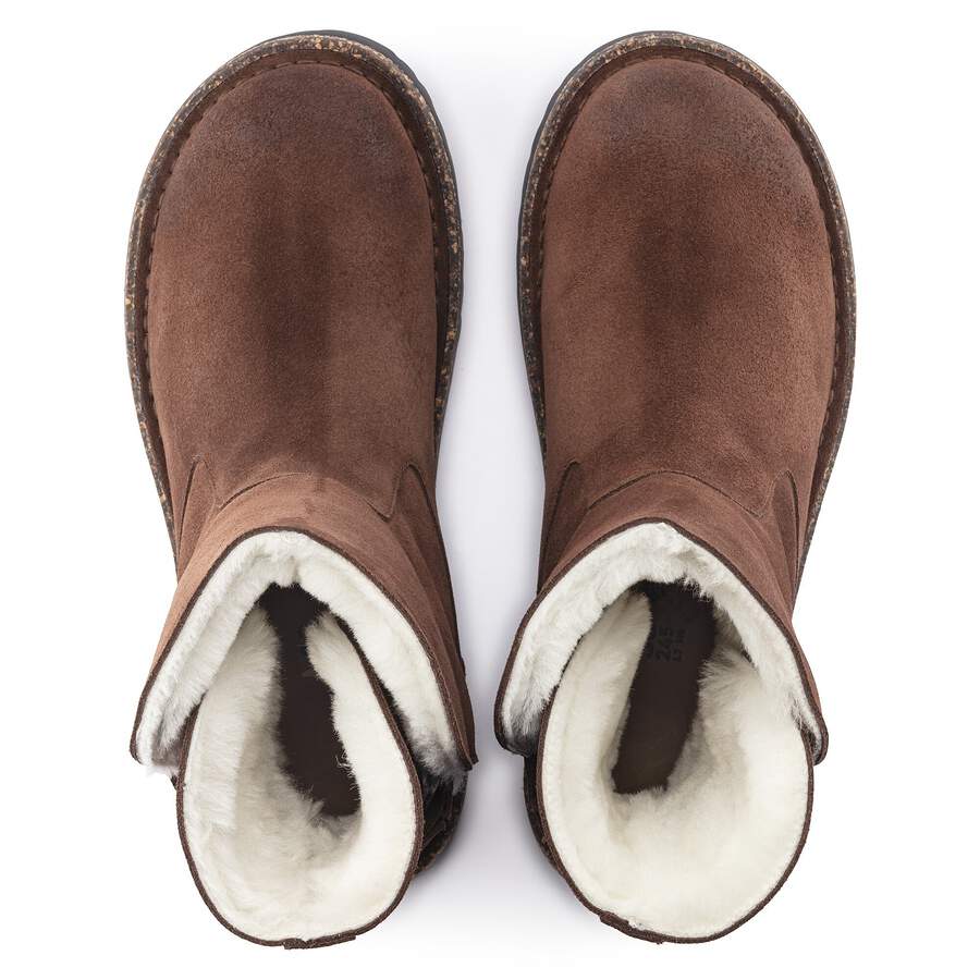 Uppsala Shearling Suede Leather - Espresso