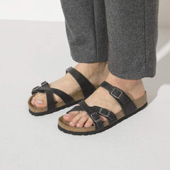 Franca Natural Leather Oiled - Black