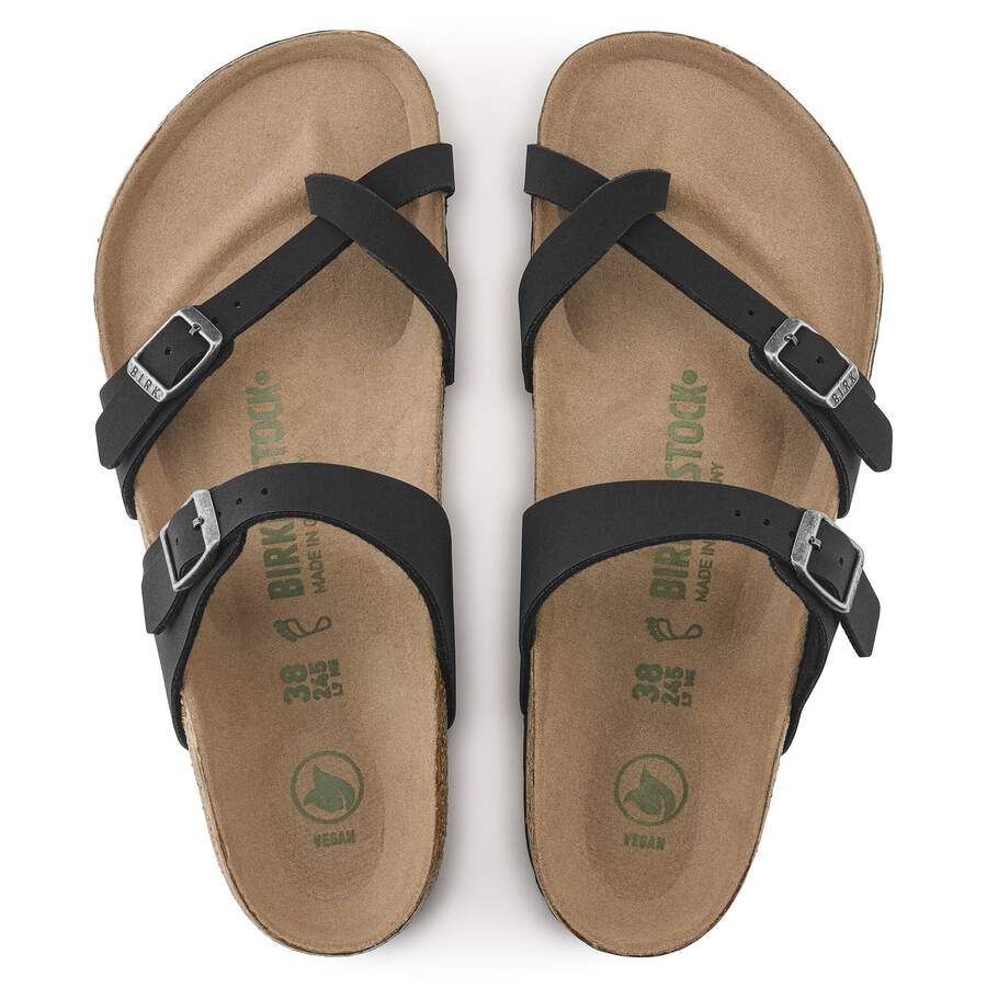 Mayari Vegan Birko-Flor Nubuck - Black