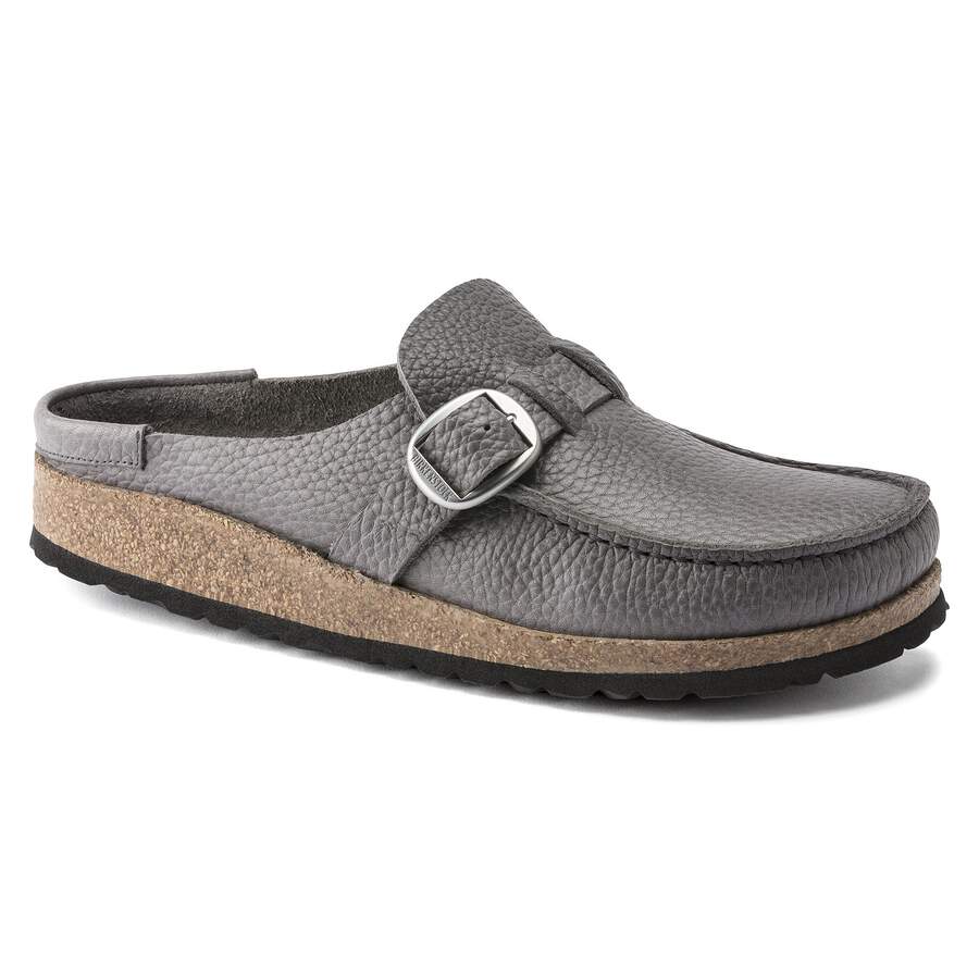 Buckley Natural Leather Coarsely - Gray